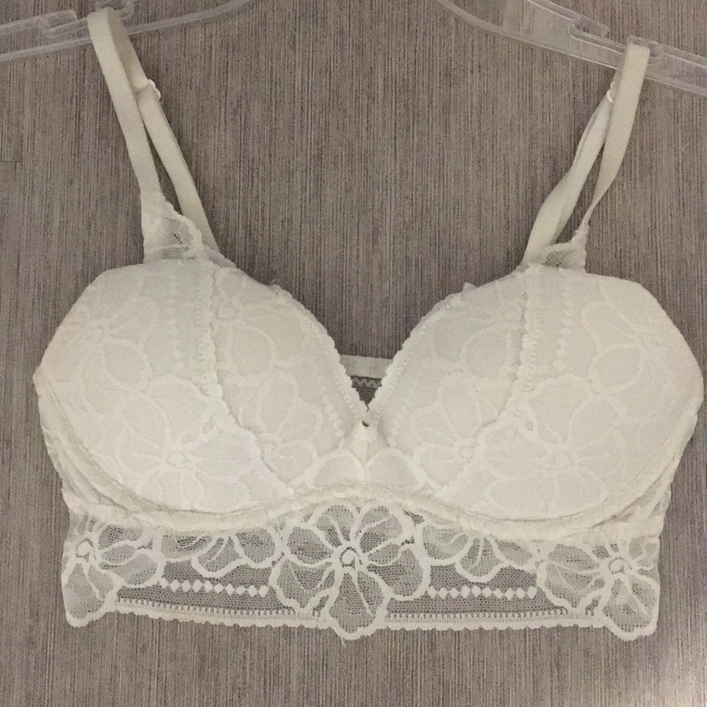 Padded lace bralette